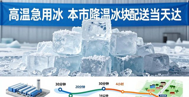 降温冰块配送流程_高效靠谱冰块运输_福州降温冰块配送